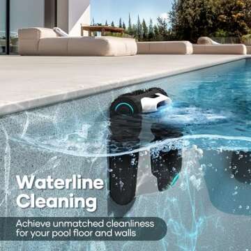 AIPER Scuba N1 Cordless Robotic Pool Cleaner with Smart Navigation for Inground Pools