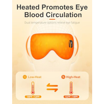Heated Eye Mask for Relaxation and Eye Relief