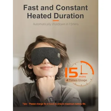 Heated Eye Mask for Relaxation and Eye Relief