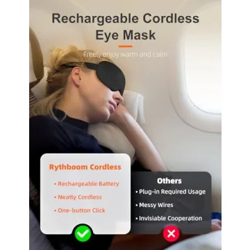 Heated Eye Mask for Relaxation and Eye Relief