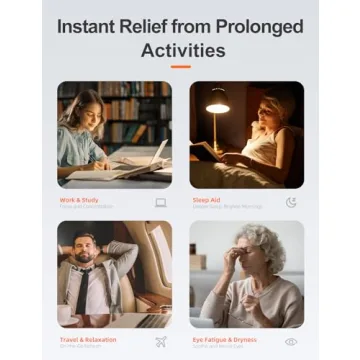 Heated Eye Mask for Relaxation and Eye Relief