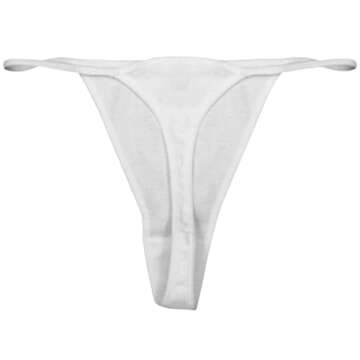 CafePress Trouble Classic Thong Underwear, Funny Womens Panties White