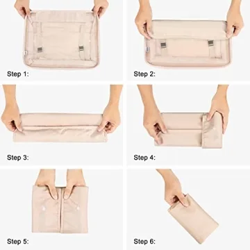 Packing Cubes for Travel - Mossio 9 Piece Set