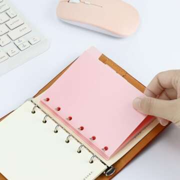 Koqye Stylish A7 Cash Envelope Set for Budgeting Organization