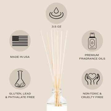 Hello Fall Reed Diffuser Set - Long Lasting Autumn Scents