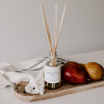 Hello Fall Reed Diffuser Set - Long Lasting Autumn Scents