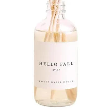Hello Fall Reed Diffuser Set - Long Lasting Autumn Scents