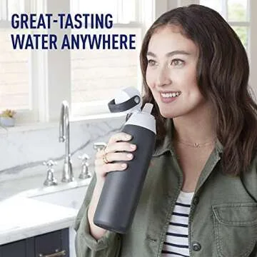 Brita Insulated Filtered Water Bottle - Reusable & Eco-Friendly