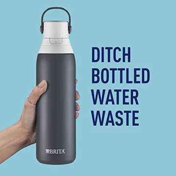 Brita Insulated Filtered Water Bottle - Reusable & Eco-Friendly