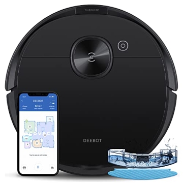 ECOVACS Deebot N8 Pro Robot Vacuum and Mop - Ultimate Cleaning Solution with 2600Pa Suction Power, L...