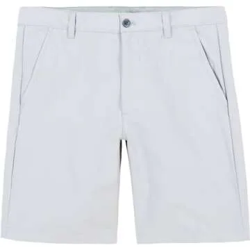 IZOD Men's 9.5" Micro Poly Classic Fit Golf Shorts