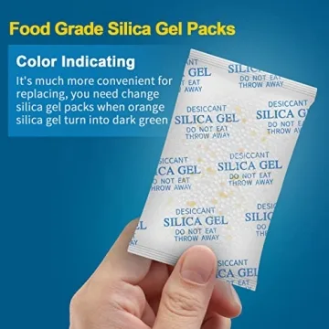 Silica Gel Packets for Efficient Moisture Control and Food Storage