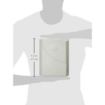 weBoost Indoor Wall Mount Panel Antenna with F-Female Connectors (75 Ohm): 700-2700 MHz – White (311155)