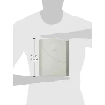 weBoost Indoor Wall Mount Panel Antenna with F-Female Connectors (75 Ohm): 700-2700 MHz – White (311155)