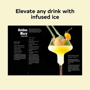 Disco Cube Cocktails with 100+ Unique Ice Recipes