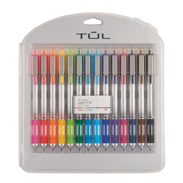 TUL WHJJK Retractable Gel Pens Pack of 14 | Smooth Writing