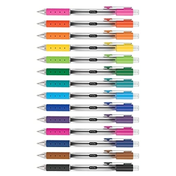 TUL WHJJK Retractable Gel Pens Pack of 14 | Smooth Writing