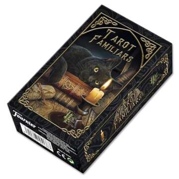Fournier Familiars Tarot - Stunning Multicolor Tarot Cards with Unique Artwork