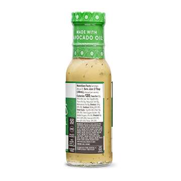Primal Kitchen Green Goddess Salad Dressing & Marinade made with Avocado Oil, Whole30 Approved, Pale...