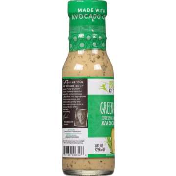 Primal Kitchen Green Goddess Salad Dressing & Marinade made with Avocado Oil, Whole30 Approved, Paleo Friendly, and Keto Certified, 8 Fluid Ounces