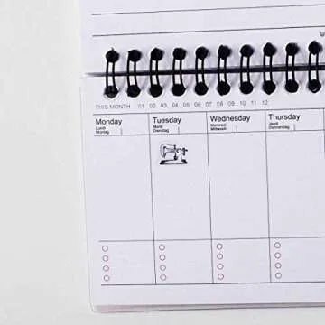 Sewing Planner Stickers, 120 Clear Sewing Machine Craft Planner Labels Scrapbooking Crafting Stickers