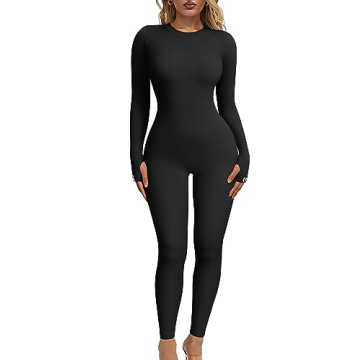 Stylish OQQ Women’s Yoga Jumpsuits for Comfortable Fit