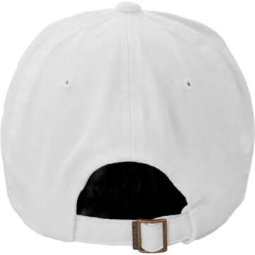 Zephyr Men's Standard Adjustable Scholarship Hat White, One Size