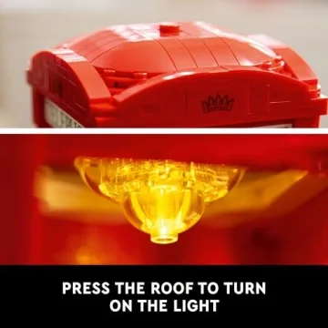 LEGO Ideas Red London Telephone Box Display Model for Adults