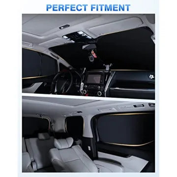 Canvcle VW Tiguan Sun Shade with Full UV Protection