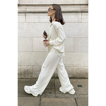 Yuemengxuan Women 2Pcas Casual Outfit Set Stylish Comfortable