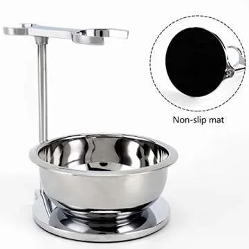 Deluxe Shave Set with Brush and Bowl for Men