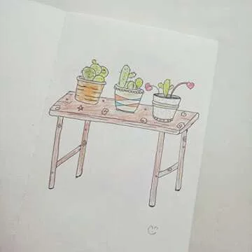 Kraft Cover Drawing Notebook & Sketchbook – Blank Plain Sketch Books – 125g Thick Paper A5 Size, 150x210mm Paper Ideal for Drawing & Sketching- 128 Sheets Each – 180 Degree Opening