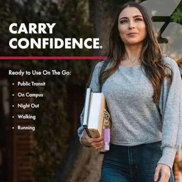 Compact SABRE Mighty Discreet Pepper Spray for Safety