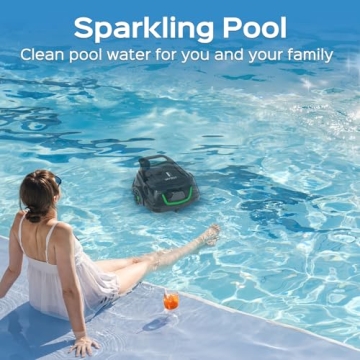 WYBOT Cordless Robotic Pool Vacuum for Easy Cleaning