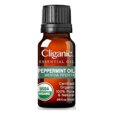 Cliganic Organic Peppermint Essential Oil – Pure Aromatherapy Essence