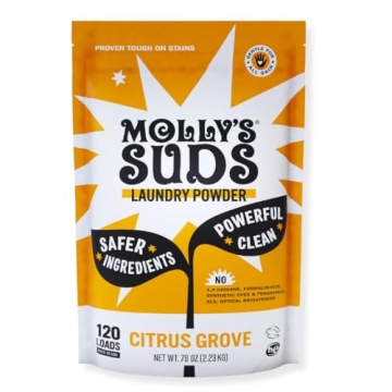 Molly's Suds Original Laundry Detergent Powder | Clean Laundry for Sensitive Skin | Simple, Effectiv...
