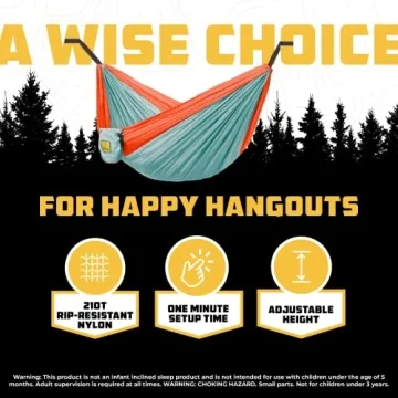 Wise Owl Kids Hammock - Perfect for Outdoor Adventures