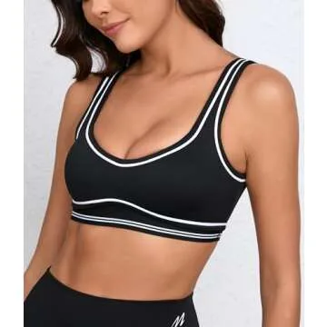Women’s Padded Sports Bra - Stylish & Supportive Fitness Gear