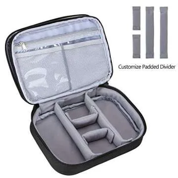 Teamoy Travel Makeup Brush Case for All Your Essentials