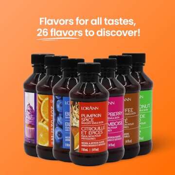 Lorann Oils Pumpkin Spice Bakery Emulsion for Fall Bakes