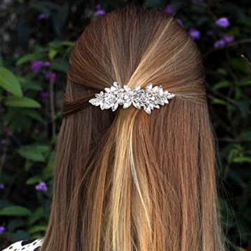 HINZIC Rhinestone Hair Clips - Elegant Accessories for Women