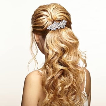 HINZIC Rhinestone Hair Clips - Elegant Accessories for Women