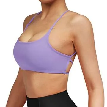 Buy RUUHEE Strappy Backless Sports Bra for Women