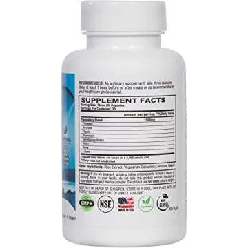 VITÄLZYM Original Proteolytic Systemic Digestive Enzyme Formula Serrapeptase Source | Immune and Joint Support Increase Blood Flow Cardio Function | Healthy Men Women (90 Capsules)