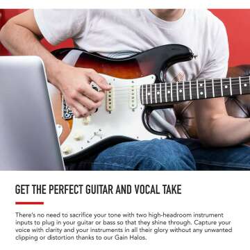 Focusrite Scarlett 2i2 - Professional USB Audio Interface