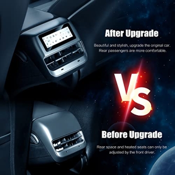 Hansshow Tesla Rear Control Screen for Model 3/Y 2016-2023