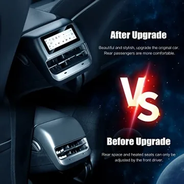 Hansshow Tesla Rear Control Screen for Model 3/Y 2016-2023