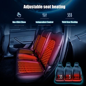 Hansshow Tesla Rear Control Screen for Model 3/Y 2016-2023