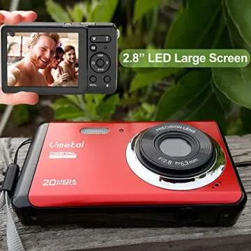 Digital Camera for Kids, Compact 1080P FHD Point and Shoot