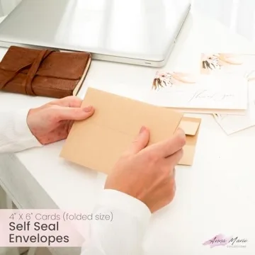 Elegant Boho Thank You Cards | 25 Pack by Anna Marie